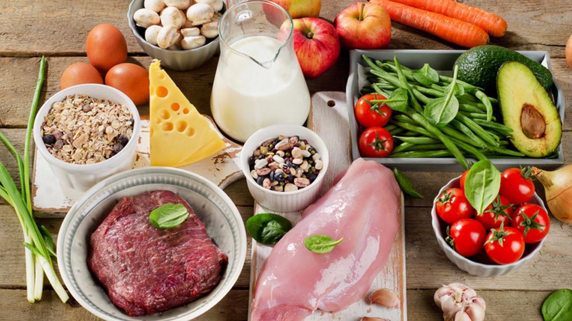 Pilihan bahan makanan sehat kaya nutrisi